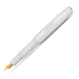 Stilou Kaweco Classic Sport Alb Penita F Aurie