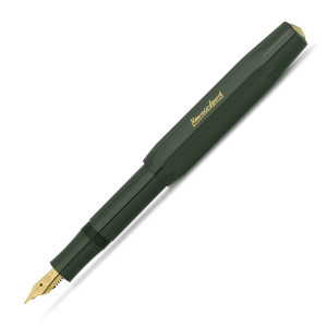 Stilou Kaweco Classic Sport Green Penita EF Aurie