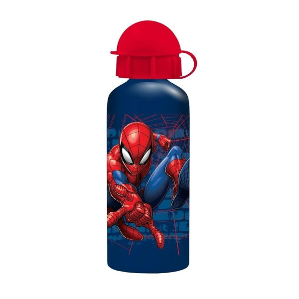 Set Spiderman - cutie sandwich si sticla aluminiu