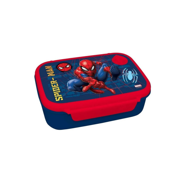 Set Spiderman - cutie sandwich si sticla aluminiu