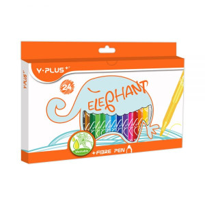 Carioca super washable Elephant -24 buc - Y-Plus