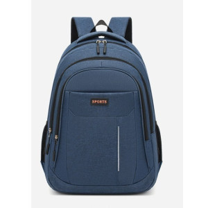 Rucsac laptop Sports Albastru, 3 fermoare