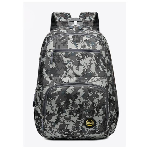 Rucsac Army Negru, 4 fermoare