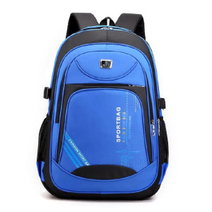 Rucsac laptop Sportbag Blue, 3 fermoare