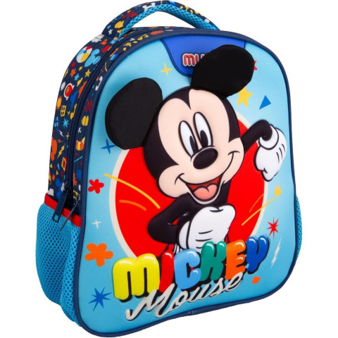 Ghiozdan Mickey Mouse, 2 fermoare