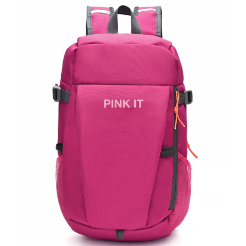 Ghiozdan Laptop Pink It 2 Fermoare 45HX23X13cm Roz