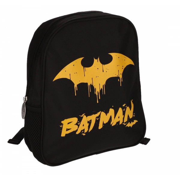 Ghiozdan Prescolari Batman Negru 1fermoar 28HX24X9cm