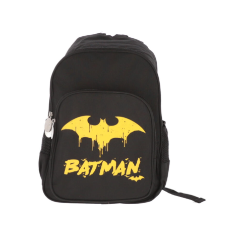 Ghiozdan Prescolari Batman 2 Fermoare 38HX27X12cm Negru