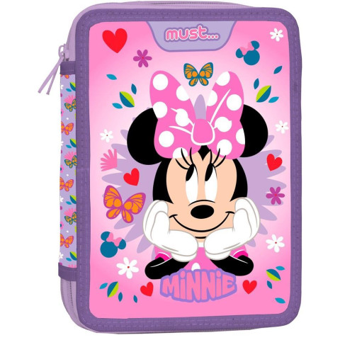 Penar Minnie roz echipat, 2 fermoare