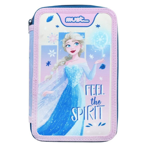 Penar Frozen Elsa, echipat, 3 fermoare, 43 piese