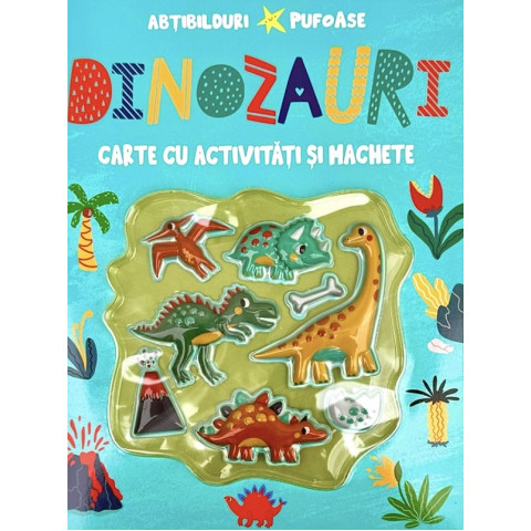 Dinozauri. Abțibilduri pufoase