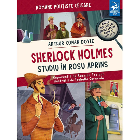 Sherlock Holmes. Studiu în roșu aprins