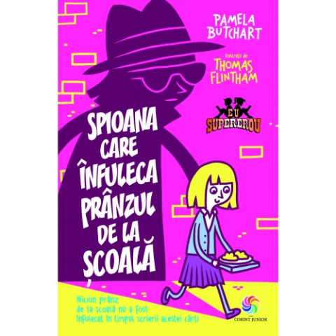 Spioana care înfuleca prânzul de la școala