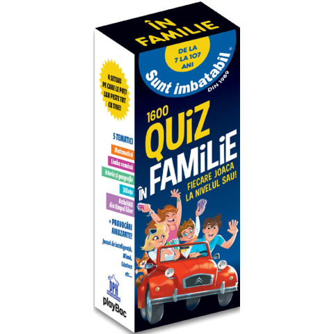 Sunt imbatabil. Quiz în familie