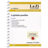 Legislatia pensiilor Act.17 ianuarie 2025 Ed. Spiralata