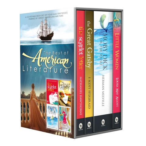 The Best of American Literature -Box Set of 4 Books