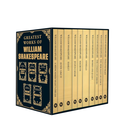 Greatest Works of William Shakespeare - Boxed Set of 10 books