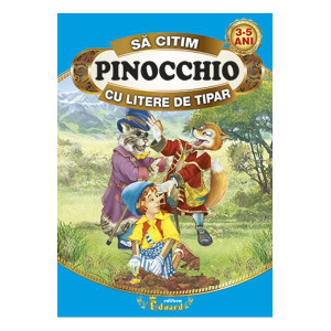 Pinocchio - Să citim cu litere de tipar