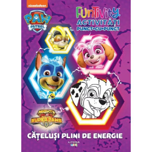 Patrula Cățelușilor. Funtivity. Activități punct-cu-punct. Cățeluși plini de energie.