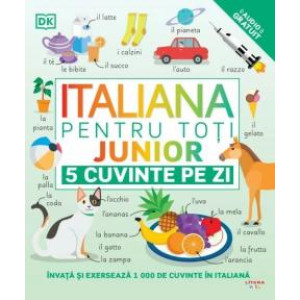 Italiana pentru toți. Junior - 5 cuvinte pe zi