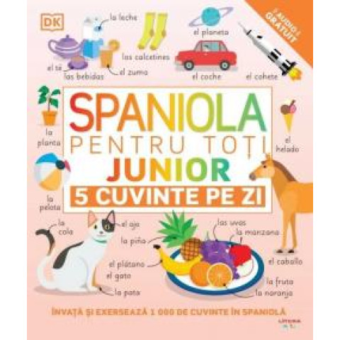 Spaniola pentru toți. Junior - 5 cuvinte pe zi