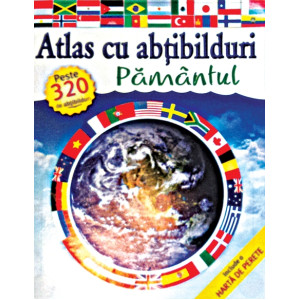 Atlas cu abțibilduri - Pământul