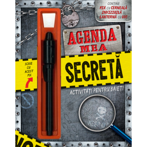 Agenda mea secretă. Activități pentru băieți