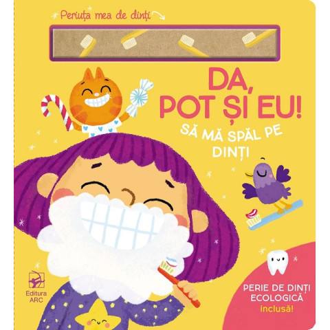 Da, pot și eu! Să mă spăl pe dinți