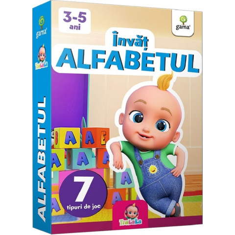 Învăț alfabetul 3-5 ani