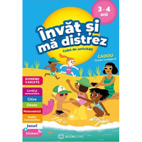 Învăț și mă distrez 3-4 ani