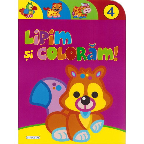 Lipim și colorăm 4