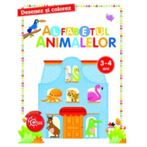 Desenez și colorez. Alfabetul animalelor