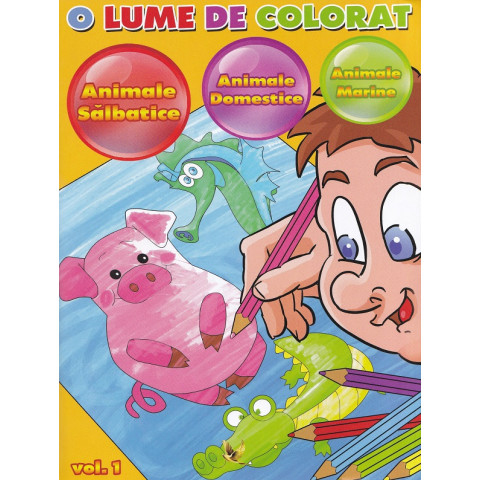 O lume de colorat