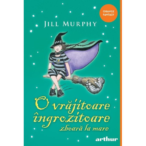 O vrăjitoare îngrozitoare zboară la mare