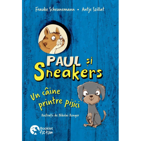 Paul și Sneakers. Un câine printre pisici