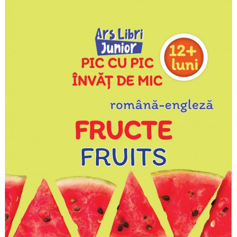 Pic cu pic învăț de mic: Fructe. Fruits