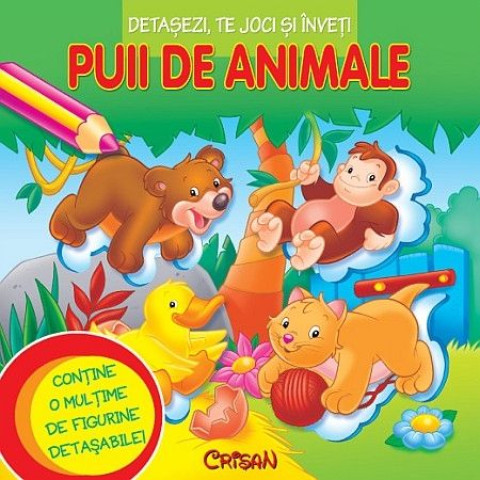 Puii de animale (Detaşezi, te joci şi înveţi)