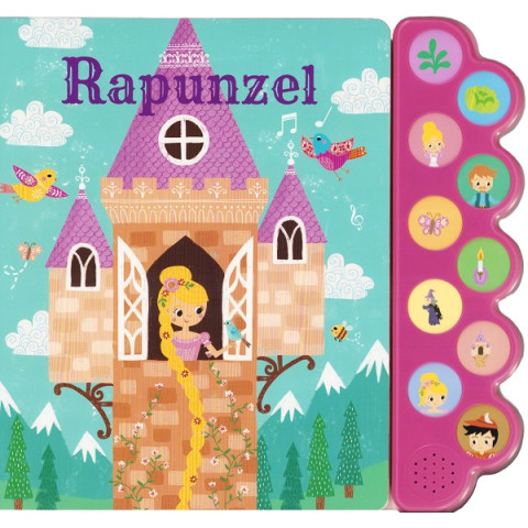 Rapunzel. Carte sonoră cu 10 sunete