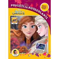 Disney. Regatul de gheață II. Povești cu autocolante