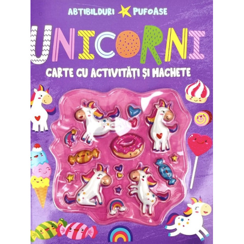 Unicorni. Abțibilduri pufoase