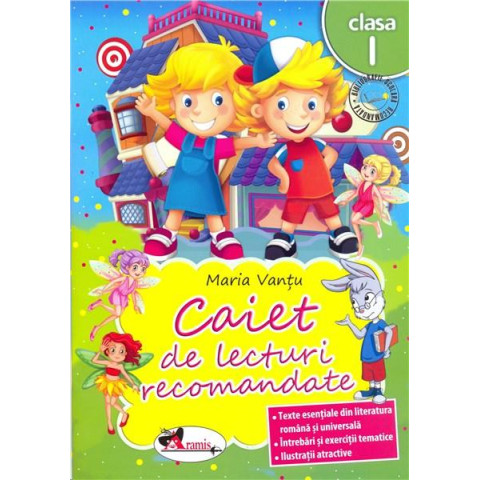 Caiet de lecturi recomandate - clasa I