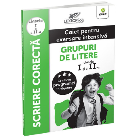 Grupuri de litere. Caiet pentru exersare intensivă - Clasele 1-2