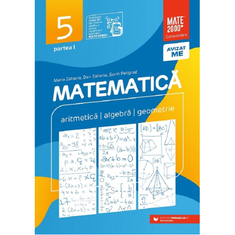 Matematică - Clasa 5 Partea 1 - Consolidare 2024