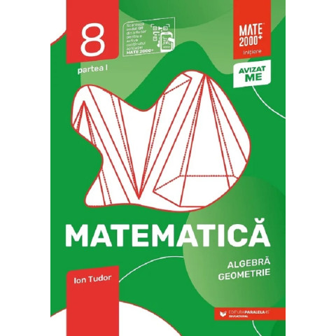 Matematică - Clasa 8 Partea 1 - Inițiere 2024