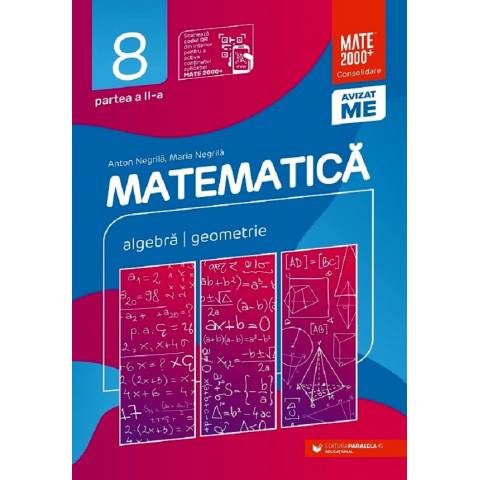 Matematică - Clasa 8 Partea 2 - Consolidare