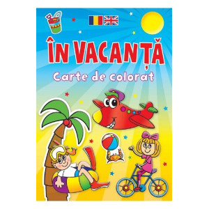 În vacanță. Carte de colorat