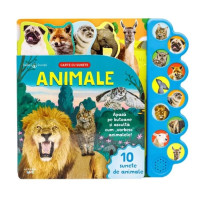 Bebe invata. Animale. Carte cu sunete