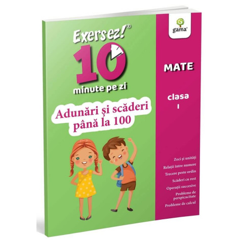 Adunări și scăderi până la 100 • clasa I