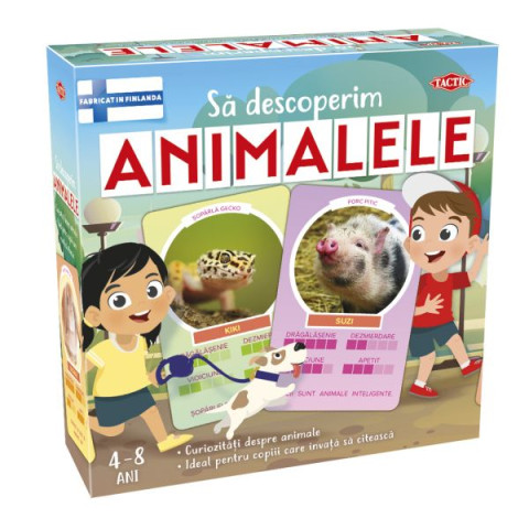 Joc educativ Sa descoperim Animalele